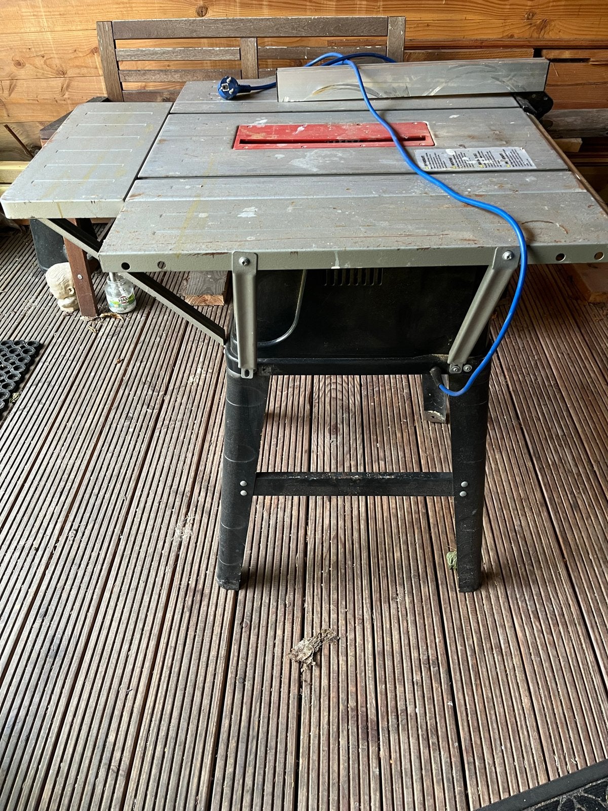 Ferm Zaagtafel FZT-250EN - Gebruikt, Doe-het-zelf en Verbouw, Ophalen, Gebruikt, Cirkelzaag