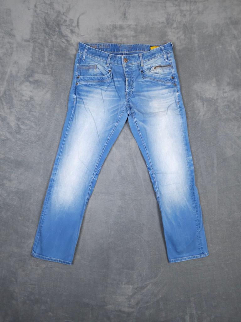 Pme Legend Broek Bare Metal W33 L32 Regular Straight Fit., Blauw, ., Ophalen of Verzenden, Zo goed als nieuw