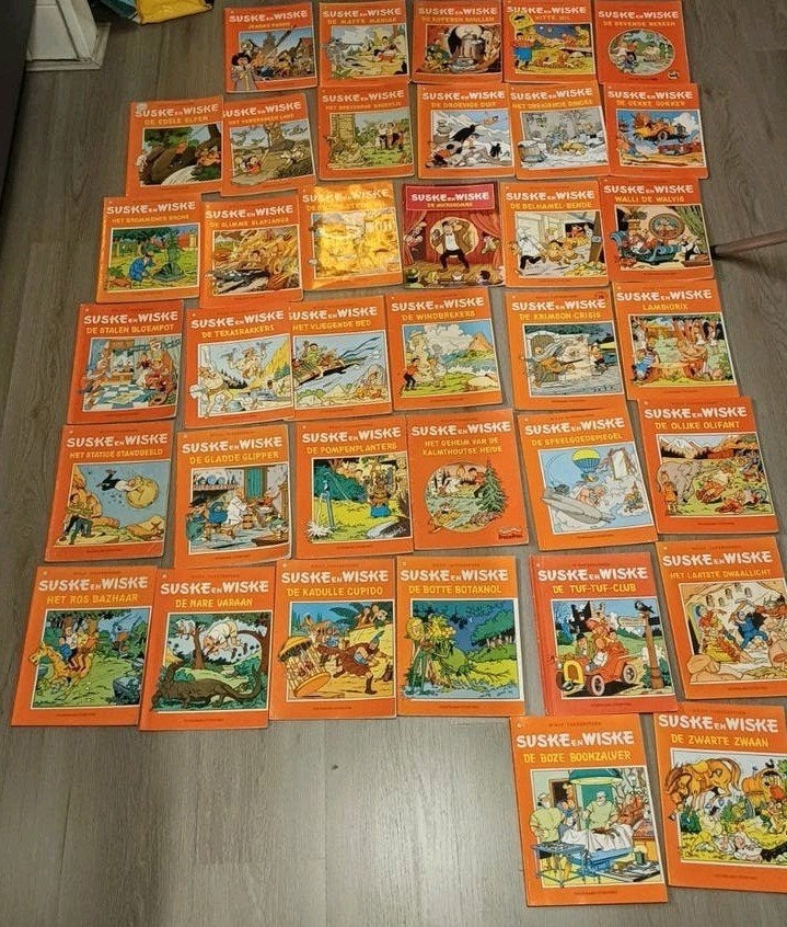 Suske en Wiske collectie - Diverse oude uitgaven ingoed, Meerdere stripboeken, Ophalen, Zo goed als nieuw, Willy Vandersteen