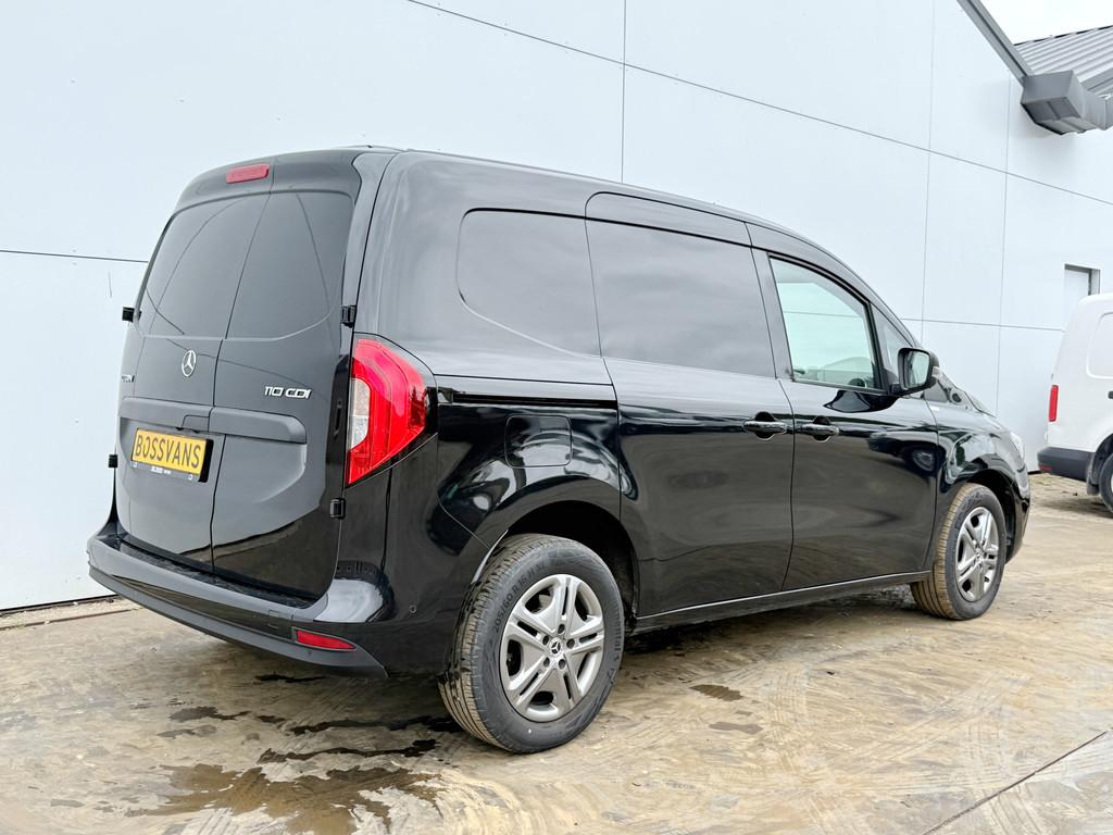 Mercedes-Benz Citan 110 CDI Automaat L1 Airco Carplay Cruise, Stof, Gebruikt, Zwart, Zwart