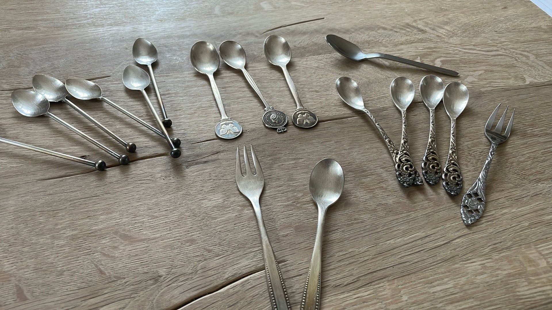 Lepeltjes (zilveren?), Antiek en Kunst, Ophalen