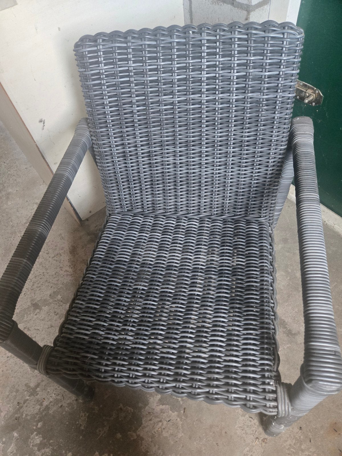 Rotan leuningstoel igs, Ophalen of Verzenden, Rotan