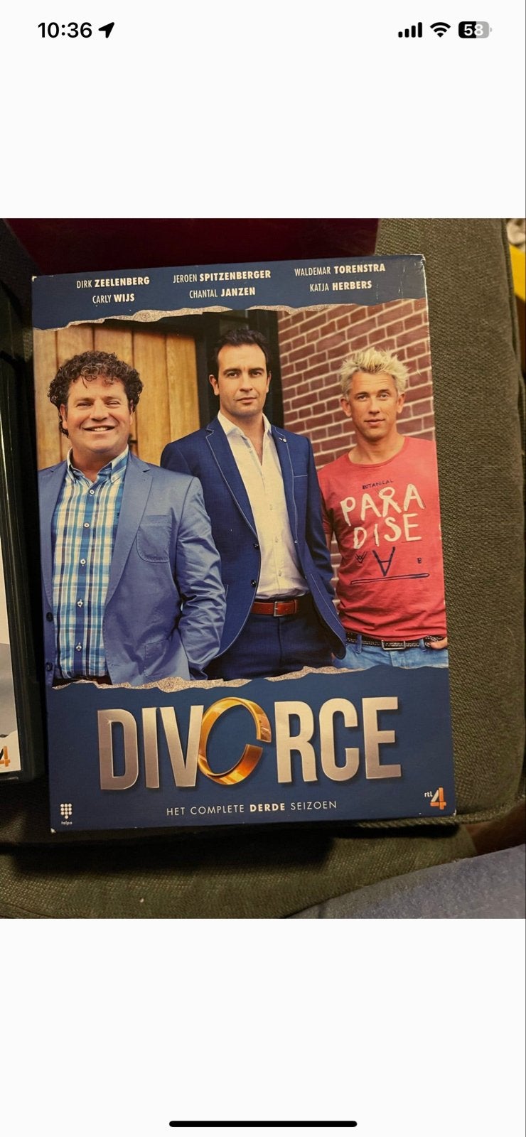Divorce - Het complete derde seizoen (DVD), Cd's en Dvd's, Gebruikt, Ophalen of Verzenden, Komedie, Vanaf 12 jaar