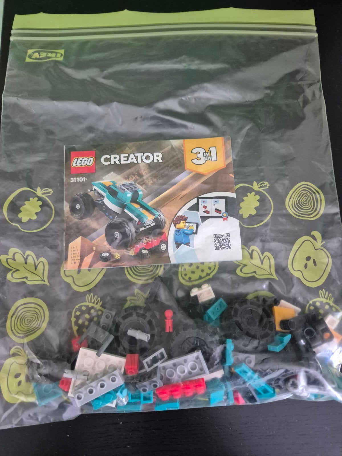 LEGO Creator 31101 Monster Truck 3-in-1 👉2 beschikbaar 👈, Ophalen, Gebruikt, Lego, Inclusief instructies