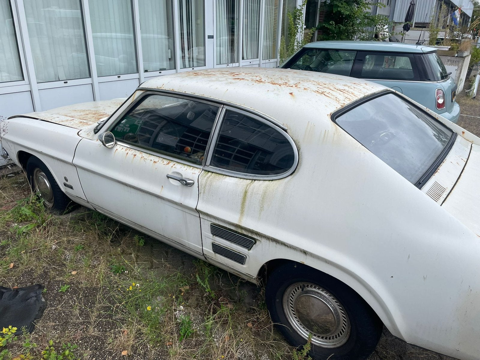 Ford Capri 1970, Auto's, Achterwielaandrijving, Wit, Handgeschakeld, Particulier