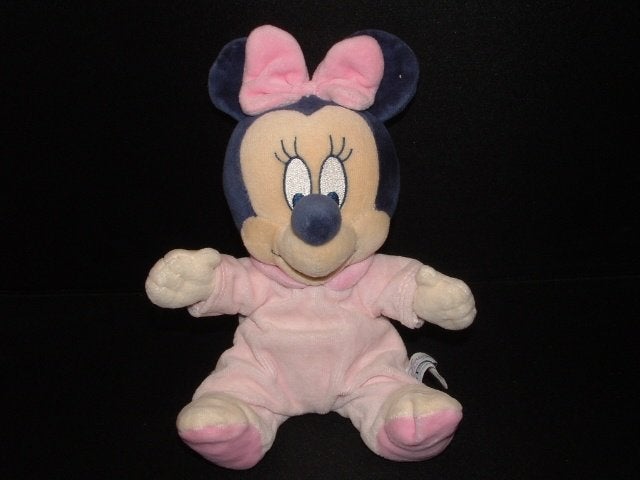 NICOTOY DISNEY BABY MINNIE MOUSE MUIS VELOURS, Kinderen en Baby's, Verzenden, Nieuw, Overige typen