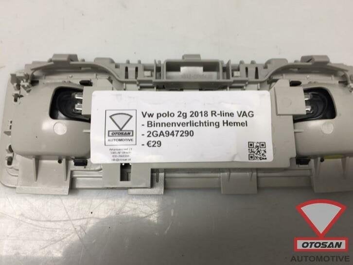 vw polo 2g 2018 binnenverlichting hemel achter 2ga947290, Gebruikt, Volkswagen, Volkswagen AG, Berliner Ring 2
38440  Wolfsburg, DE