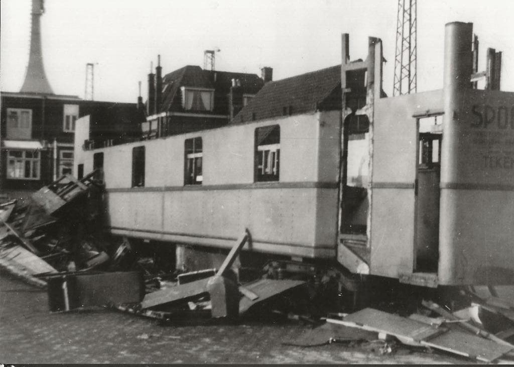 Utrecht Spoorbio-Tekenfims Foto, Ophalen of Verzenden, 1940 tot 1960, Ongelopen, Utrecht