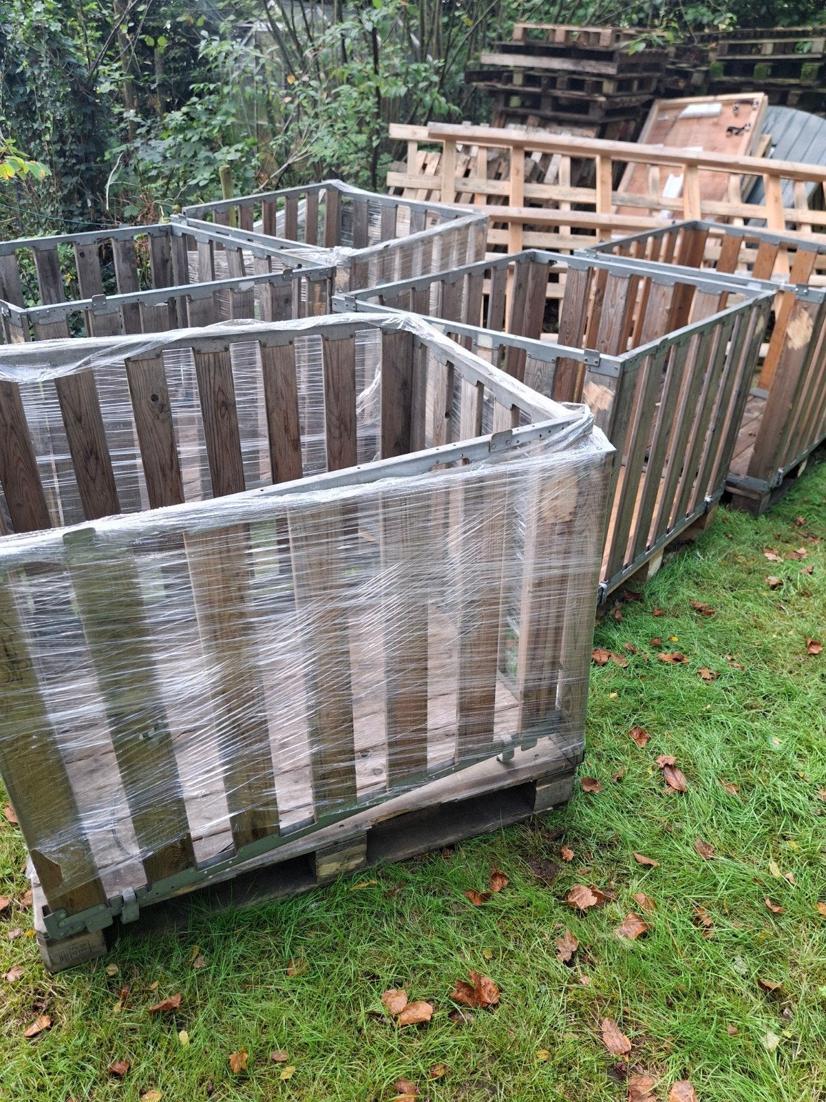 PALLETBOX PALLETBAK, Ophalen, 50 mm of meer, Pallet, Minder dan 200 cm