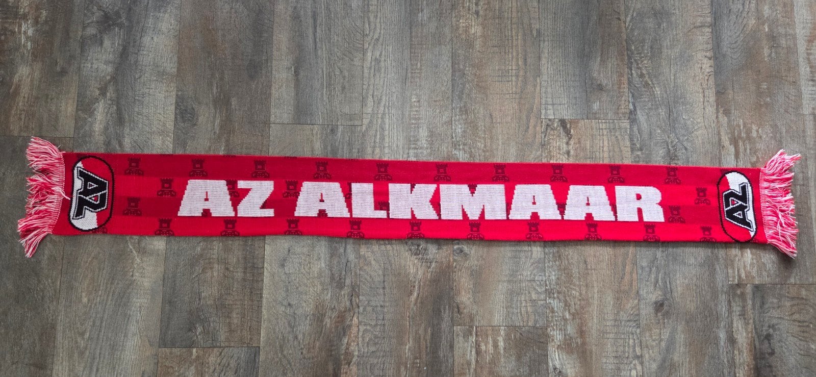 Sjaal AZ Alkmaar, Verzamelen, Ophalen of Verzenden, Zo goed als nieuw, AZ, Vaantje of Sjaal