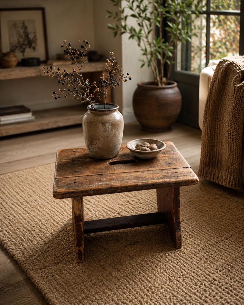 Boeren melkkrukje, Ophalen of Verzenden, Gebruikt, Hout