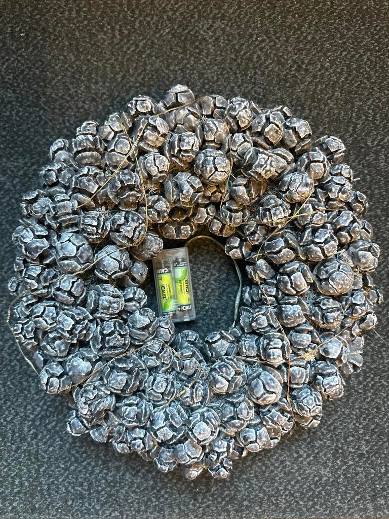 Decoratieve Krans (met verlichting), Ophalen of Verzenden, Zo goed als nieuw
