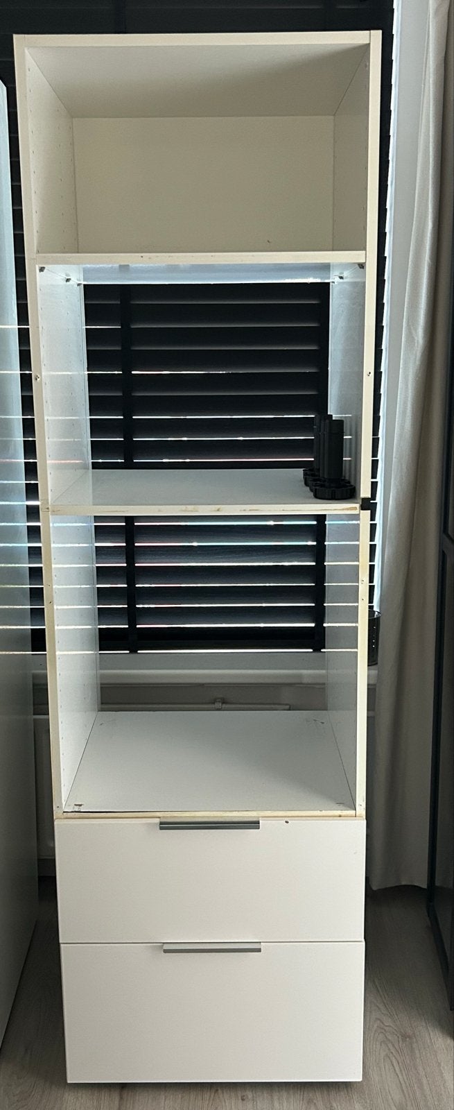 IKEA Pax kast 195x60x60 - Opknapper, Huis en Inrichting, Kasten | Kledingkasten, Ophalen, Gebruikt, 50 tot 100 cm, Met lade(s)