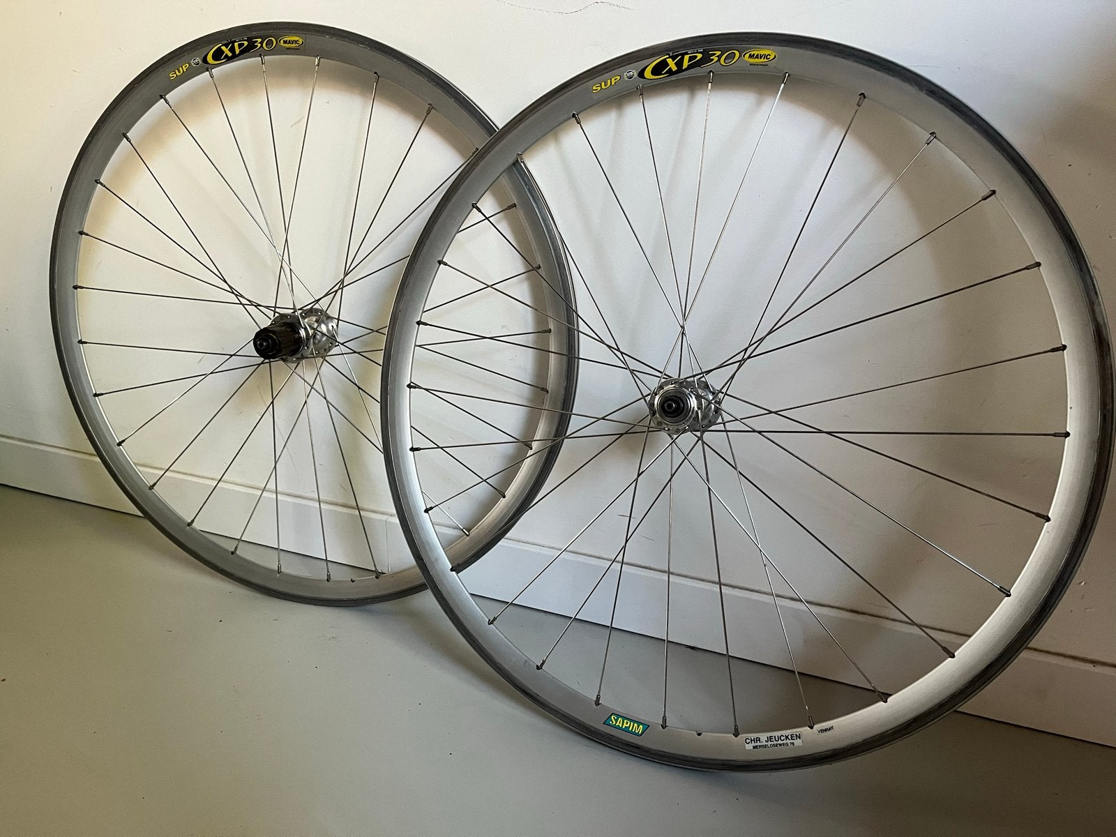 Mavic SUP CXP 30 Wielset, Fietsen en Brommers, Fietsonderdelen, Zo goed als nieuw, Aluminium, Racefiets, Ophalen