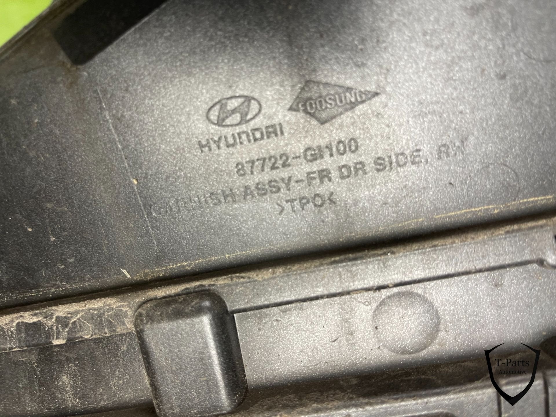 hyundai ioniq 5 stootlijst voorportier Rechts 87722GI100, Info@fabrikant.eu, Ophalen of Verzenden, Hyundai, Fabrikantstraat 1
1000 AA  Amsterdam