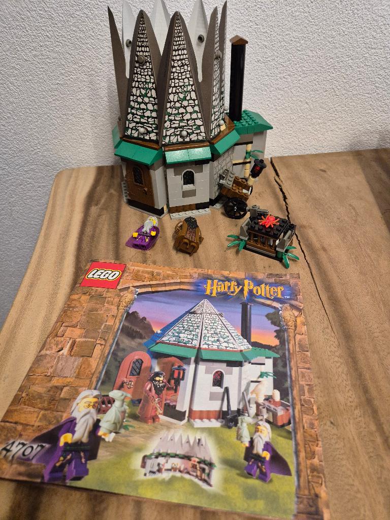 Lego Harry Potter 4707 Hagrid's Hut (1e editie), Lego, Lego, Gebruikt, Ophalen of Verzenden