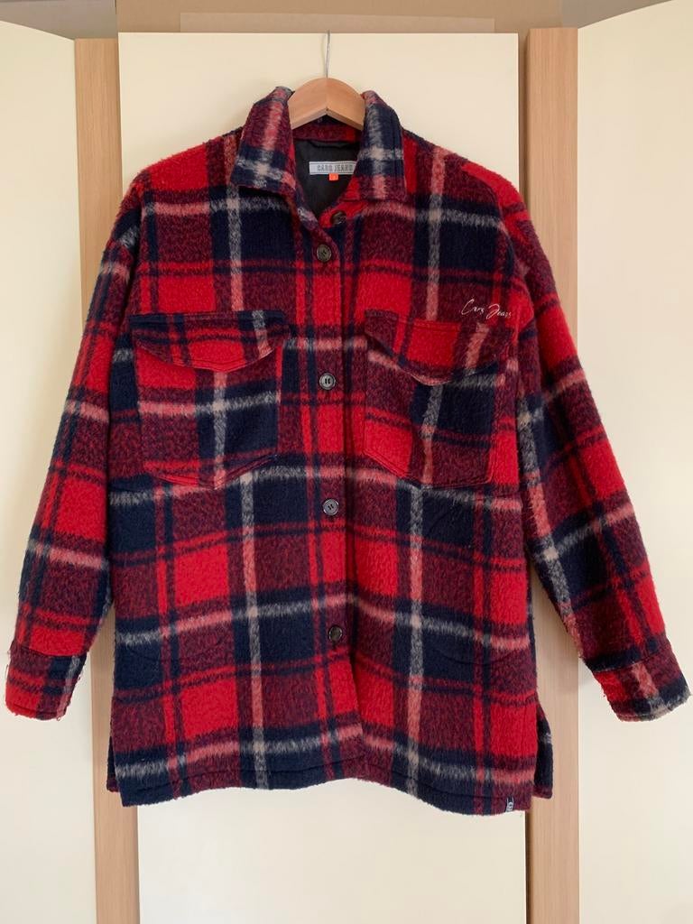 Cars Jeans jas, Ophalen of Verzenden, Zo goed als nieuw, Maat 46 (S) of kleiner, Blauw