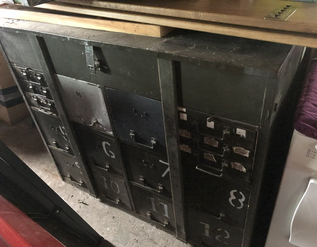 leger kast met laden, Ophalen, Gebruikt