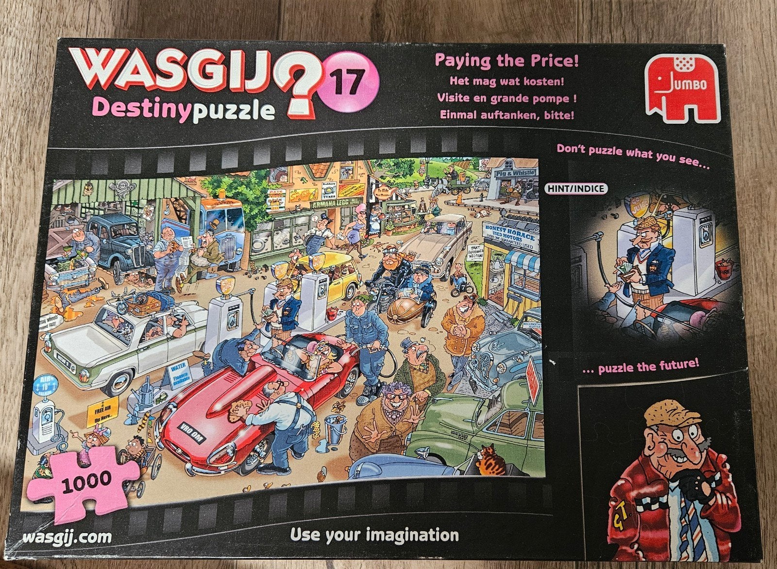 Wasgij Destiny 17: Paying the Price! 1000 stukjes puzzel, Een of twee spelers, Ophalen, Zo goed als nieuw, Jumbo