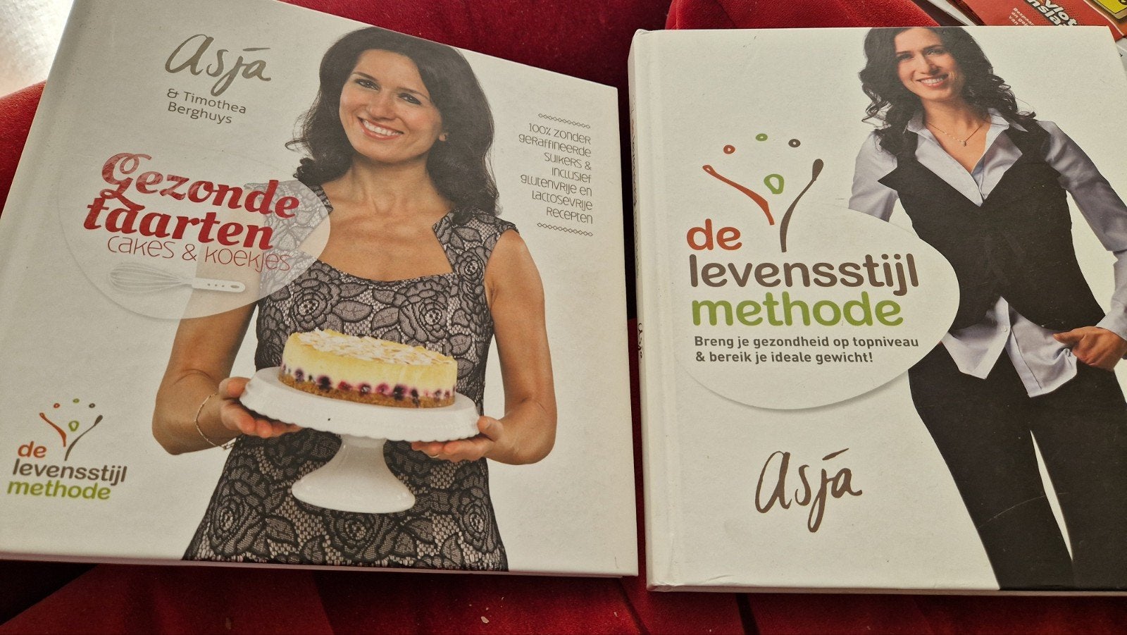 2 x Asja Tsachigova - De levensstijl methode+gezonde taarten, Ophalen of Verzenden, Zo goed als nieuw, Asja Tsachigova