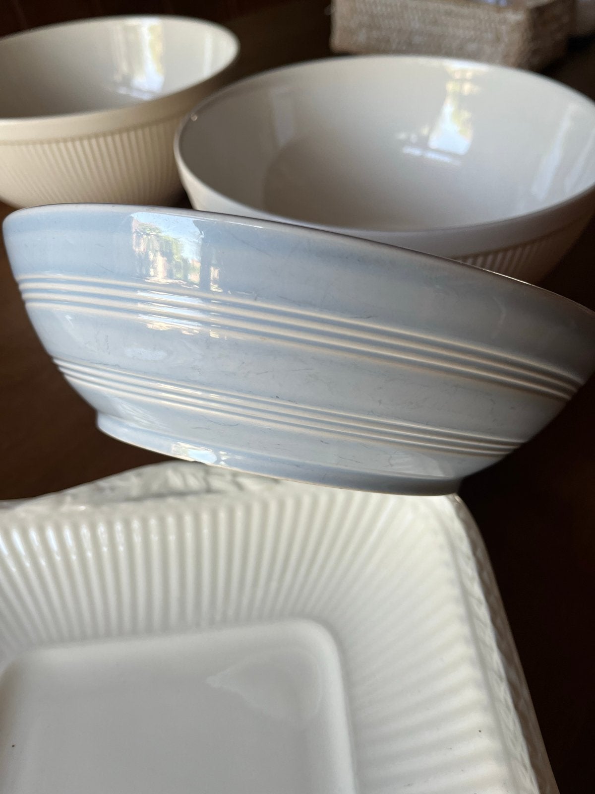 Wedgwood Windsor Serviesdelen - Ivoorkleurig, Ophalen of Verzenden, Zo goed als nieuw, Kom(men), Wedgwood