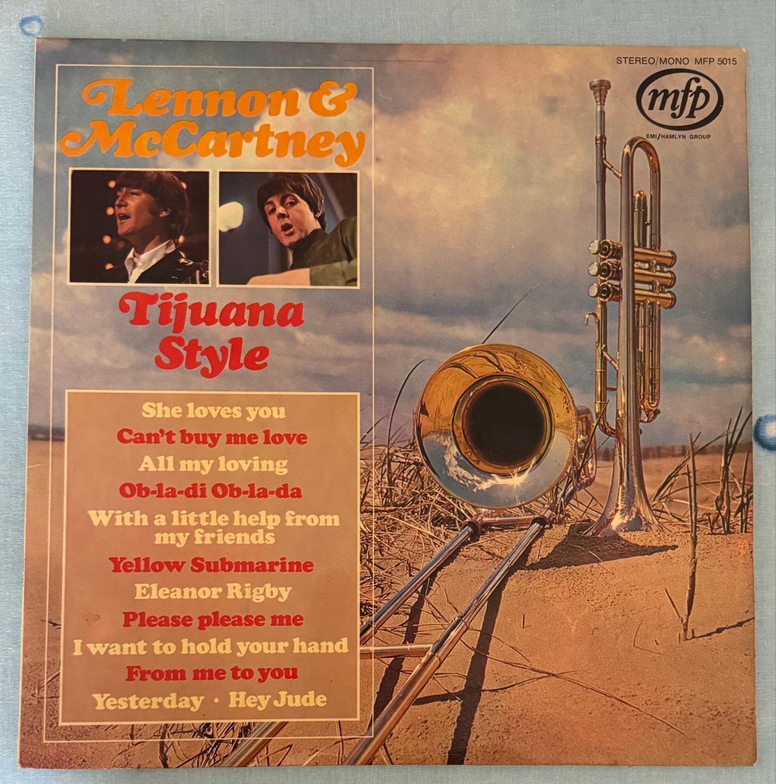 Lennon & McCartney - Tijuana Style (MFP 5015) LP, Cd's en Dvd's, Vinyl | Pop, Complilatie, Ophalen, Gebruikt, 12 inch