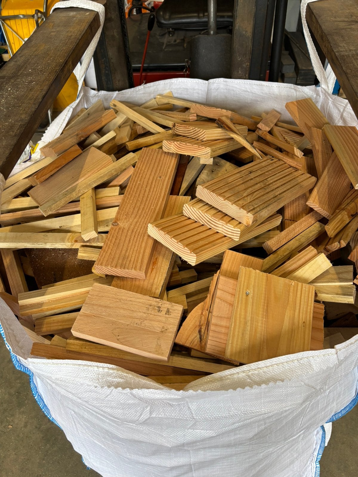 Bigbag haardhout 1m3, Tuin en Terras, Minder dan 3 m³, Ophalen