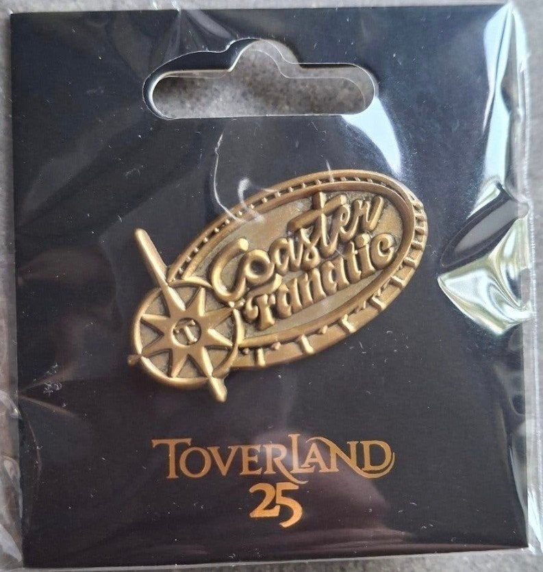 Toverland Coaster Fanatic Pin Limited Edition, Ophalen of Verzenden, Nieuw, Overige onderwerpen, Speldje of Pin
