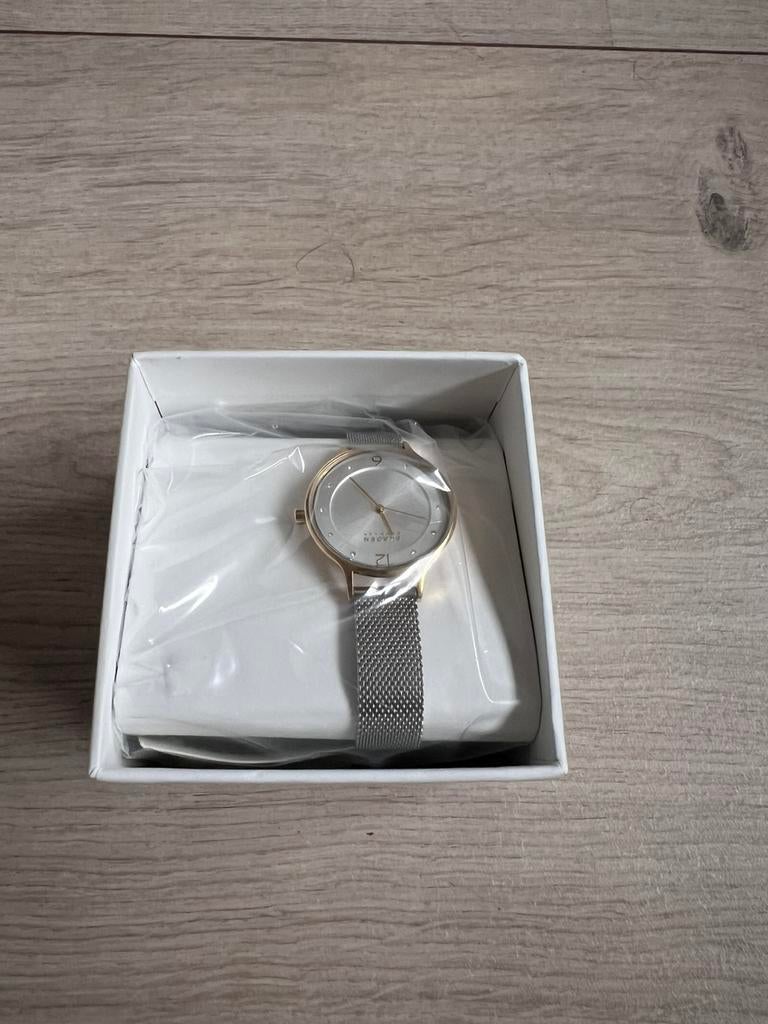 Skagen Anita SKW2340 DamesHorloge goud/zilver, Sieraden, Tassen en Uiterlijk, Horloges | Dames, Overige merken, Staal, Staal, Polshorloge
