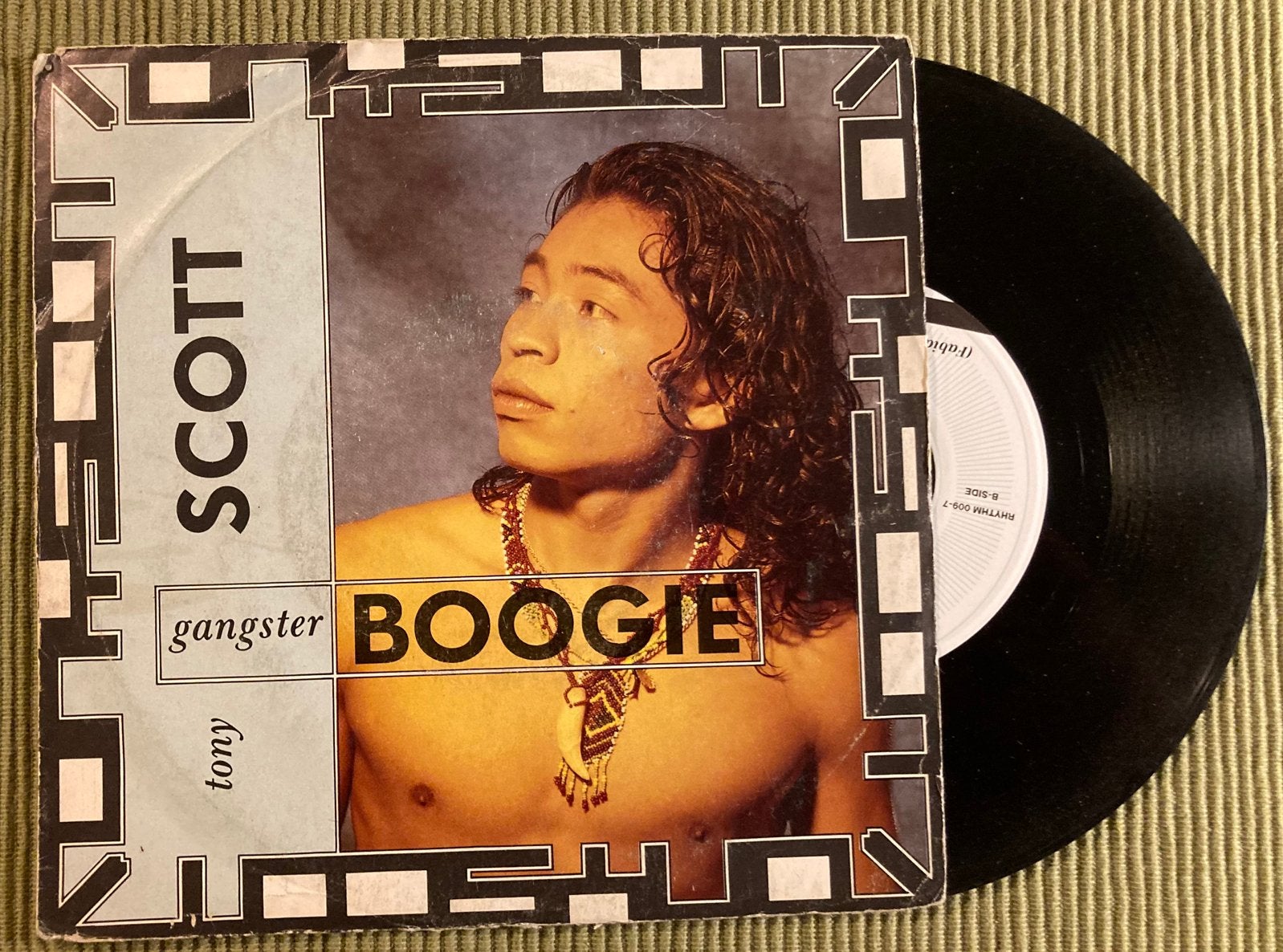 Vinyl single Tony Scott - Gangster Boogie, Gebruikt, 7 inch, Ophalen of Verzenden, Hiphop en Rap