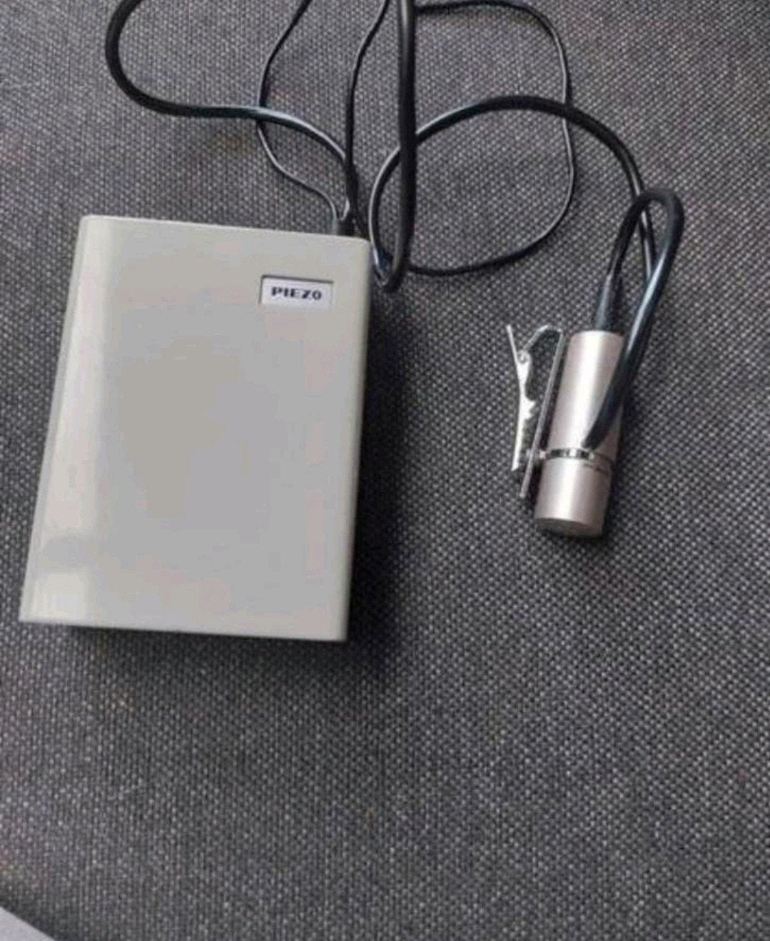 Retro vintage Piezo mini zender microfoon draadloos fm, Ophalen of Verzenden, Gebruikt, Overige typen, Draadloos
