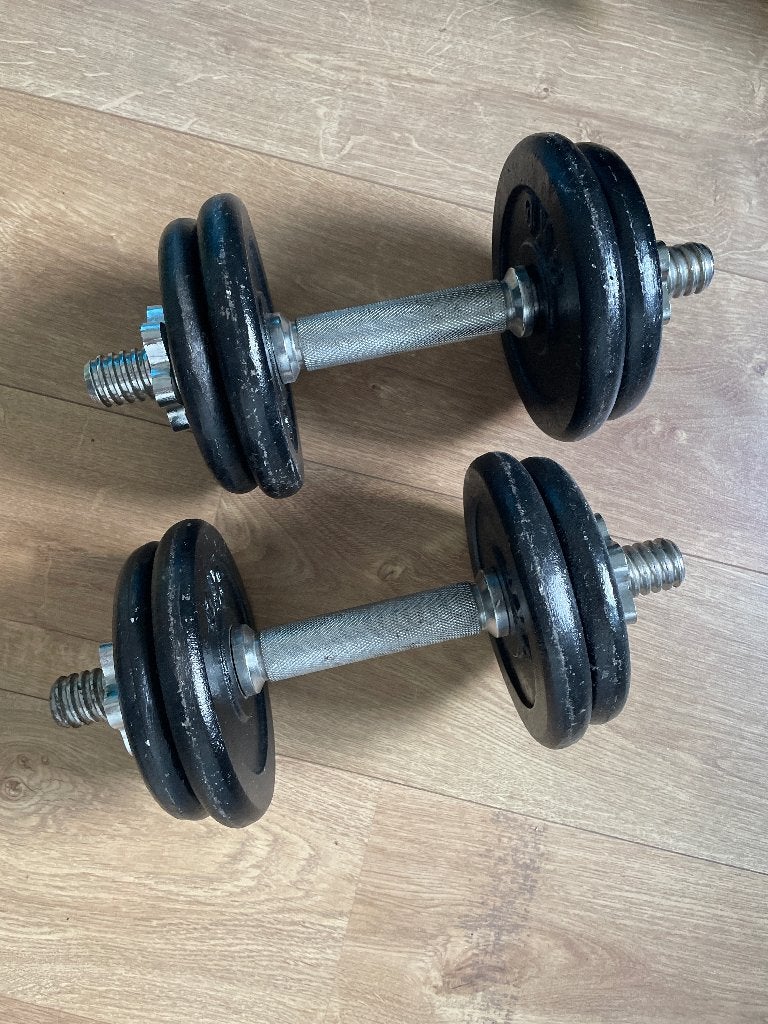 Dumbells, Sport en Fitness, Ophalen, Gebruikt, Armen, Dumbbell