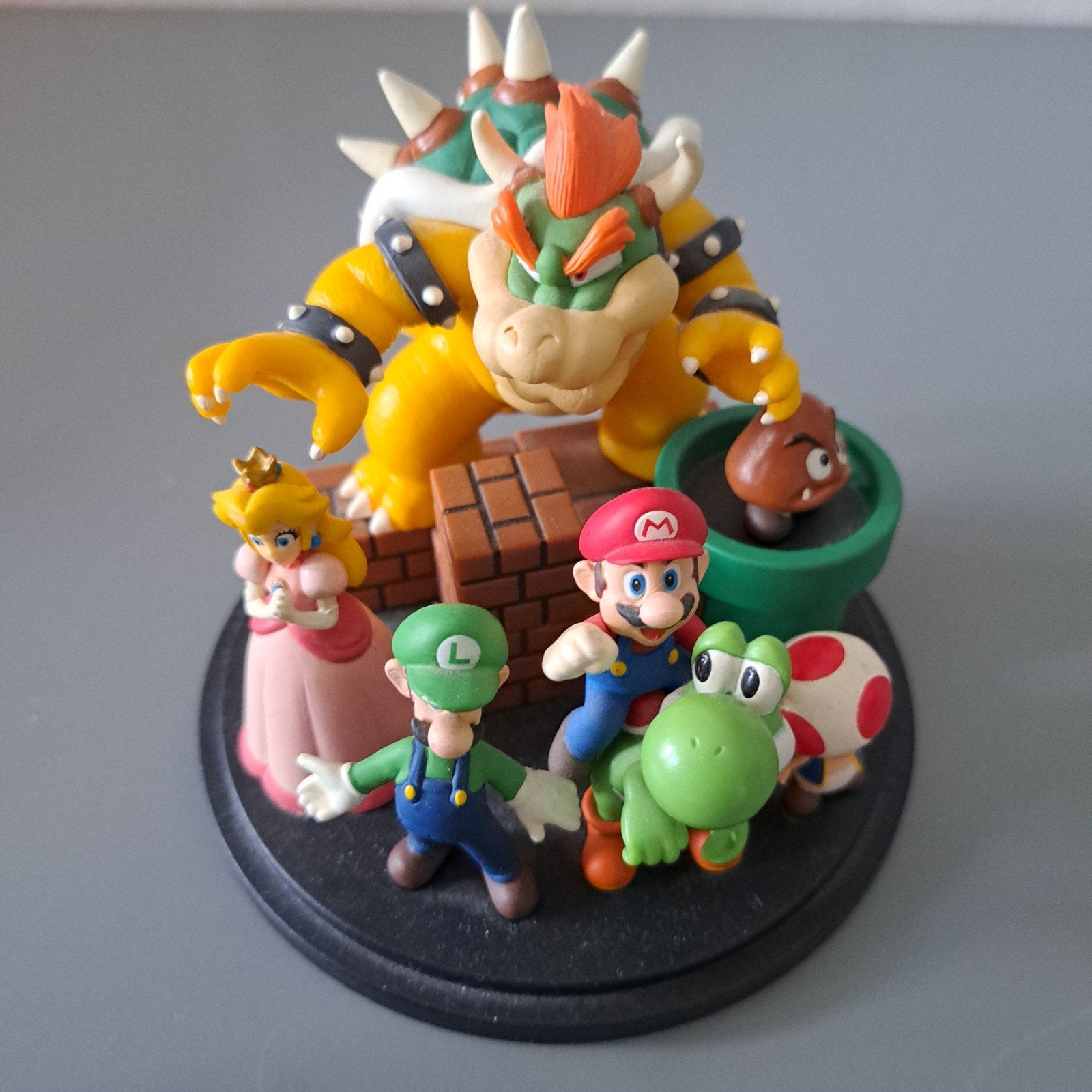 Super Mario Bros. Diorama Beeldje - Nintendo Figuren, Ophalen of Verzenden, Zo goed als nieuw
