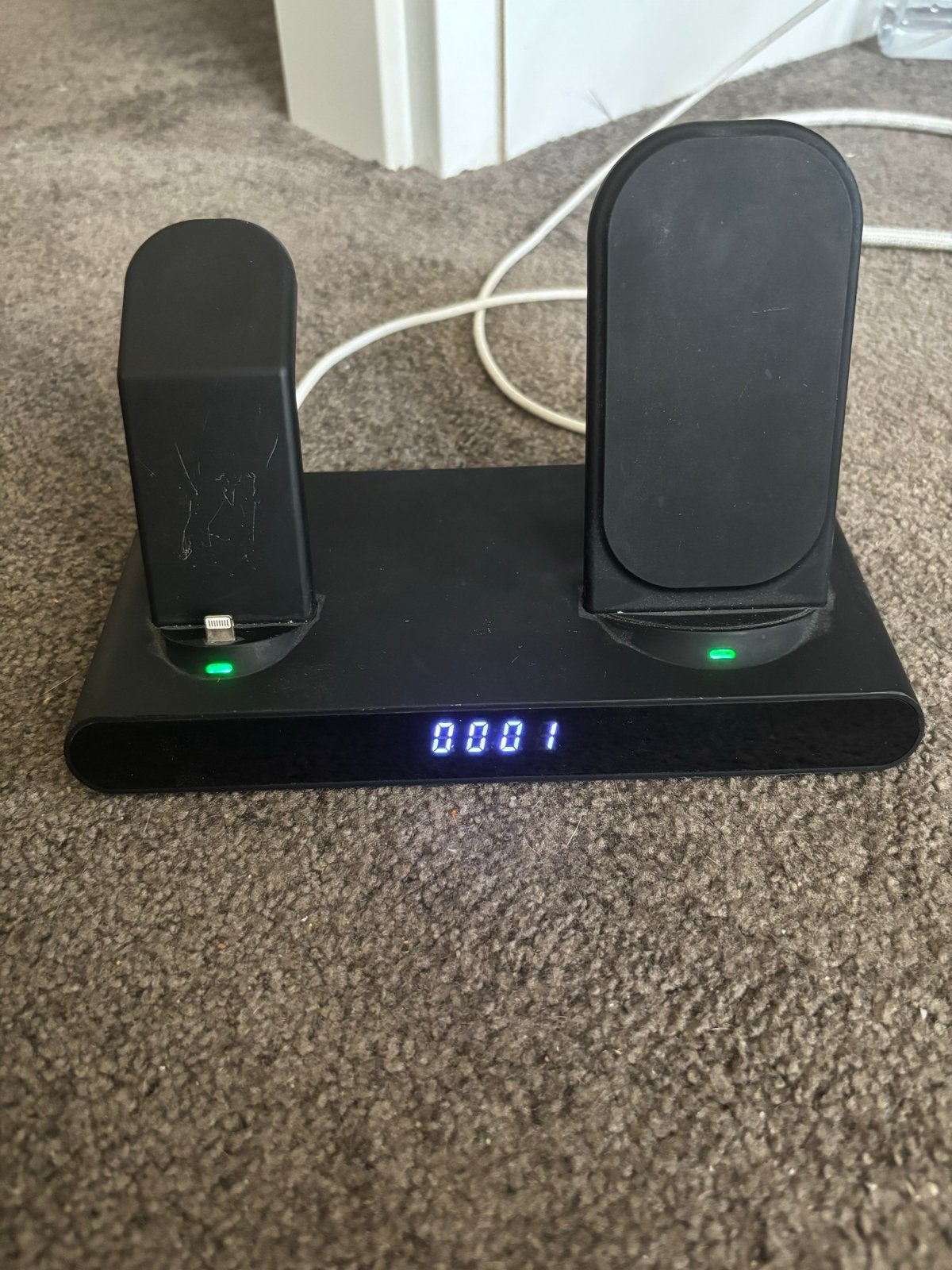 4 in 1 wekker, Ophalen, Gebruikt, Digitaal