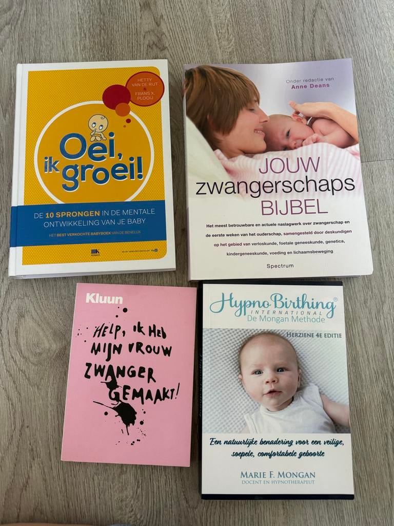 Boekenpakket: Zwangerschap, bevalling en baby, Boeken, Ophalen, Nieuw, Zwangerschap en Bevalling