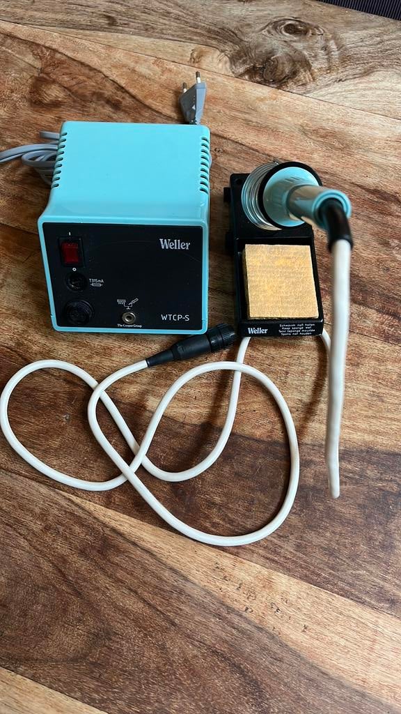 Weller Soldeerstation WTCP-S, Hobby en Vrije tijd, Elektronica-componenten, Zo goed als nieuw, Ophalen of Verzenden