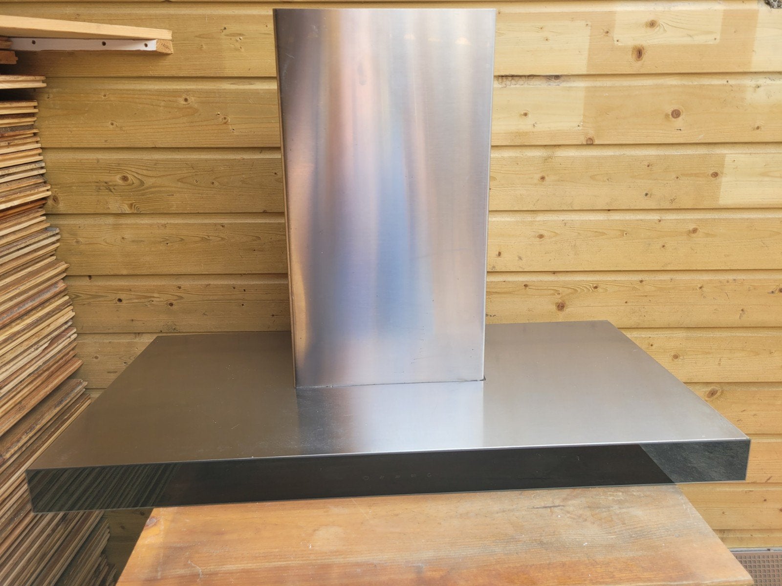 Ikea KULINARISK Afzuigkap 90 cm - Recirculatie, Ophalen, Gebruikt, Wandschouwkap, Vrijstaand