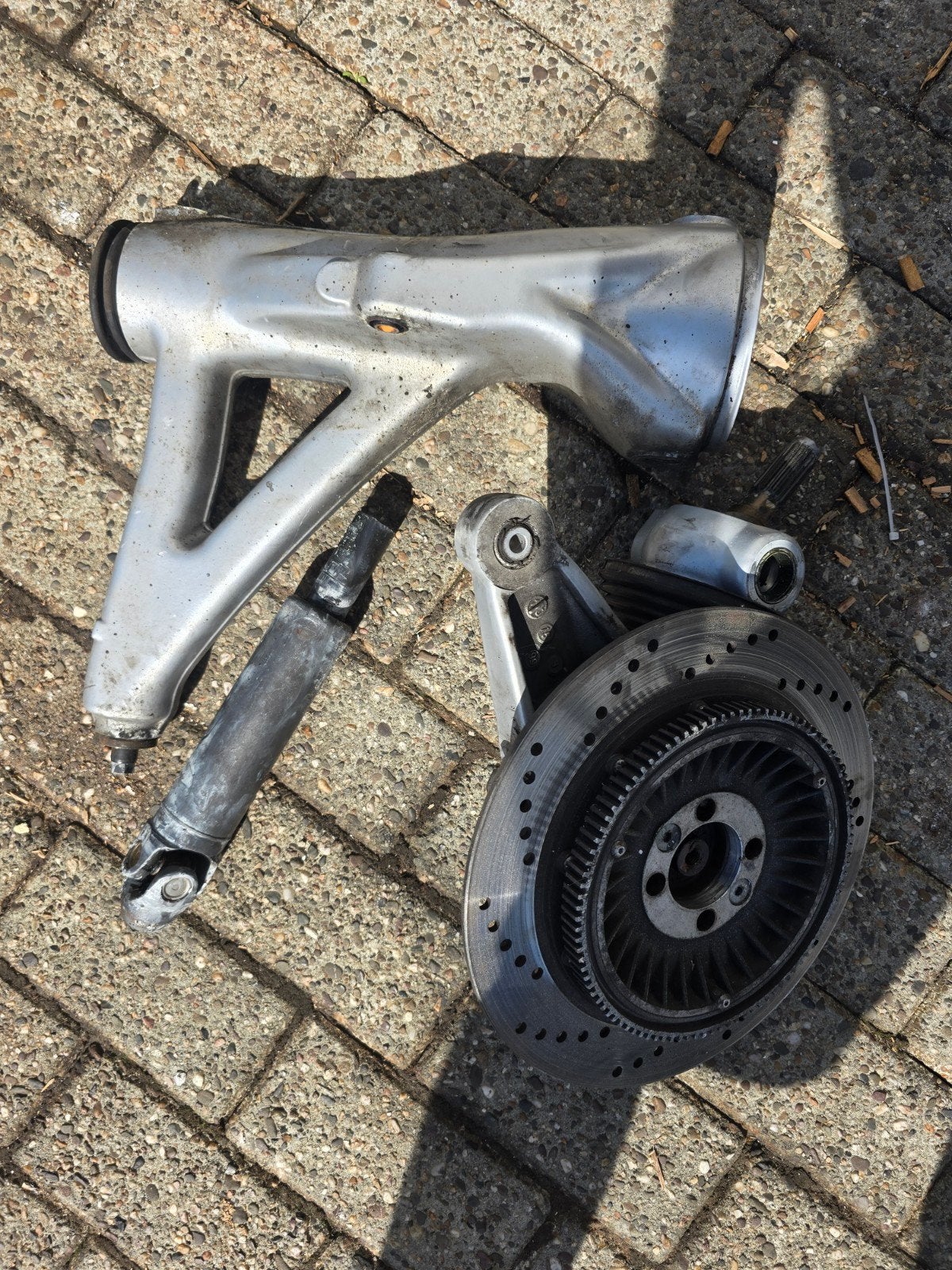 cardanas/remschijf/abs ring bmw k1200rs, Ophalen of Verzenden