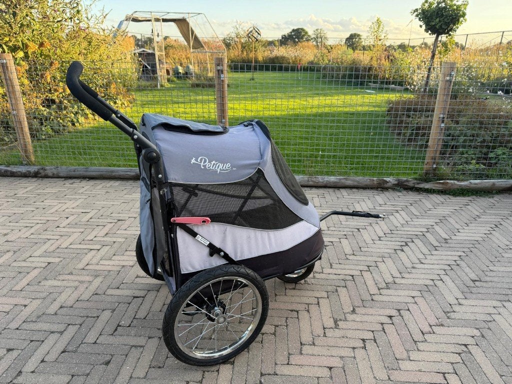 Petique hondenbuggy /fietskar Trailblazer Pet Jogger, Dieren en Toebehoren, Overige merken, Ophalen, Gebruikt, Hondenbuggy