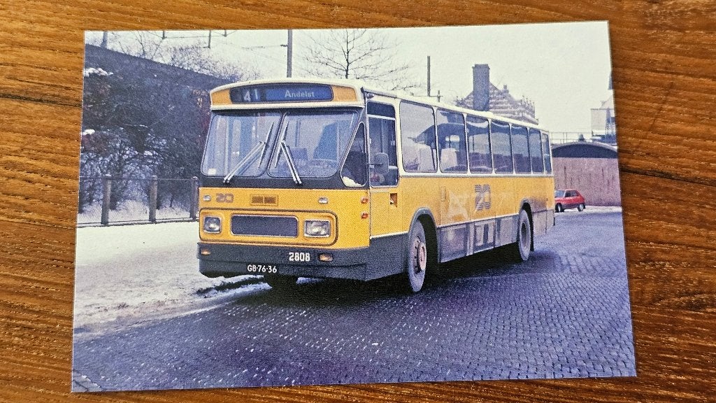 Foto BUS ZO ZuidOoster Gennep 2808, Verzenden, Gebruikt, Bus of Metro, Overige typen