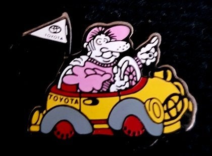 Toyota bots-auto pin, Verzenden, Nieuw, Transport, Speldje of Pin