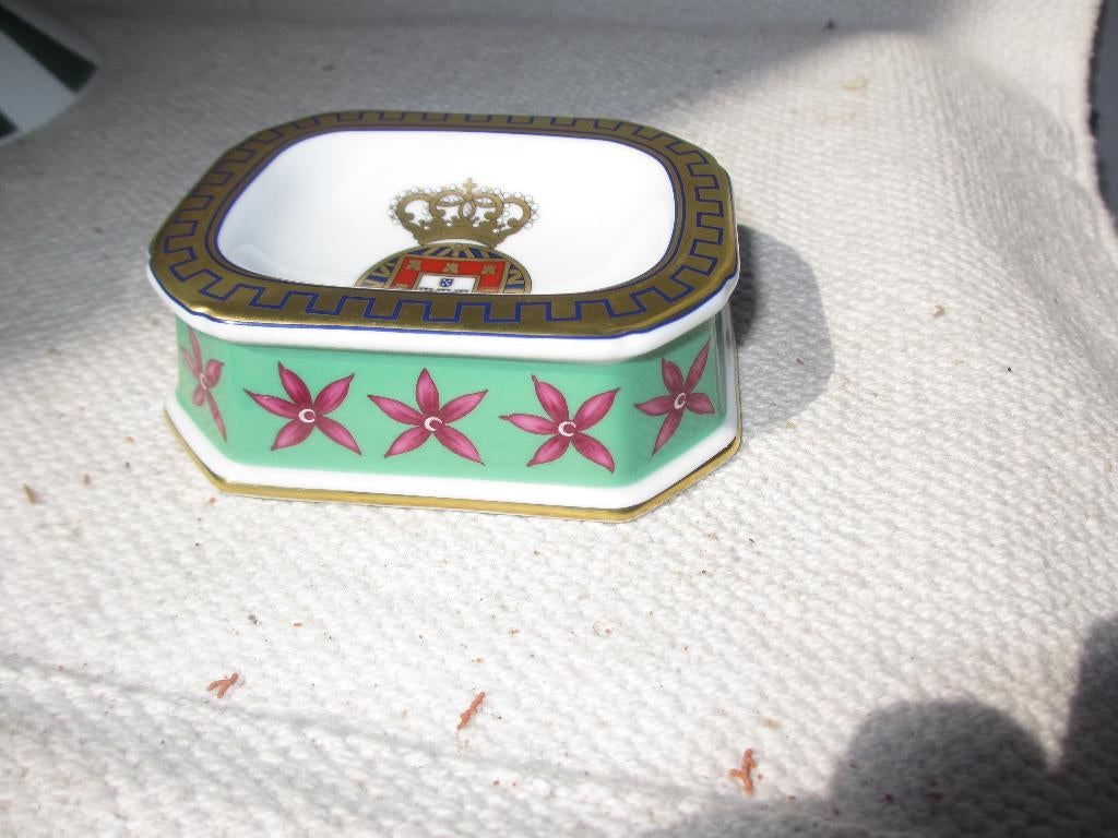 Vista Alegre Amazonia grote cake stand diam. 28 cm.Z.G.A.N, Ophalen of Verzenden