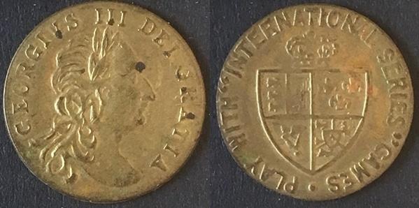 Jeton George III, Verzenden, Overige materialen, Buitenland