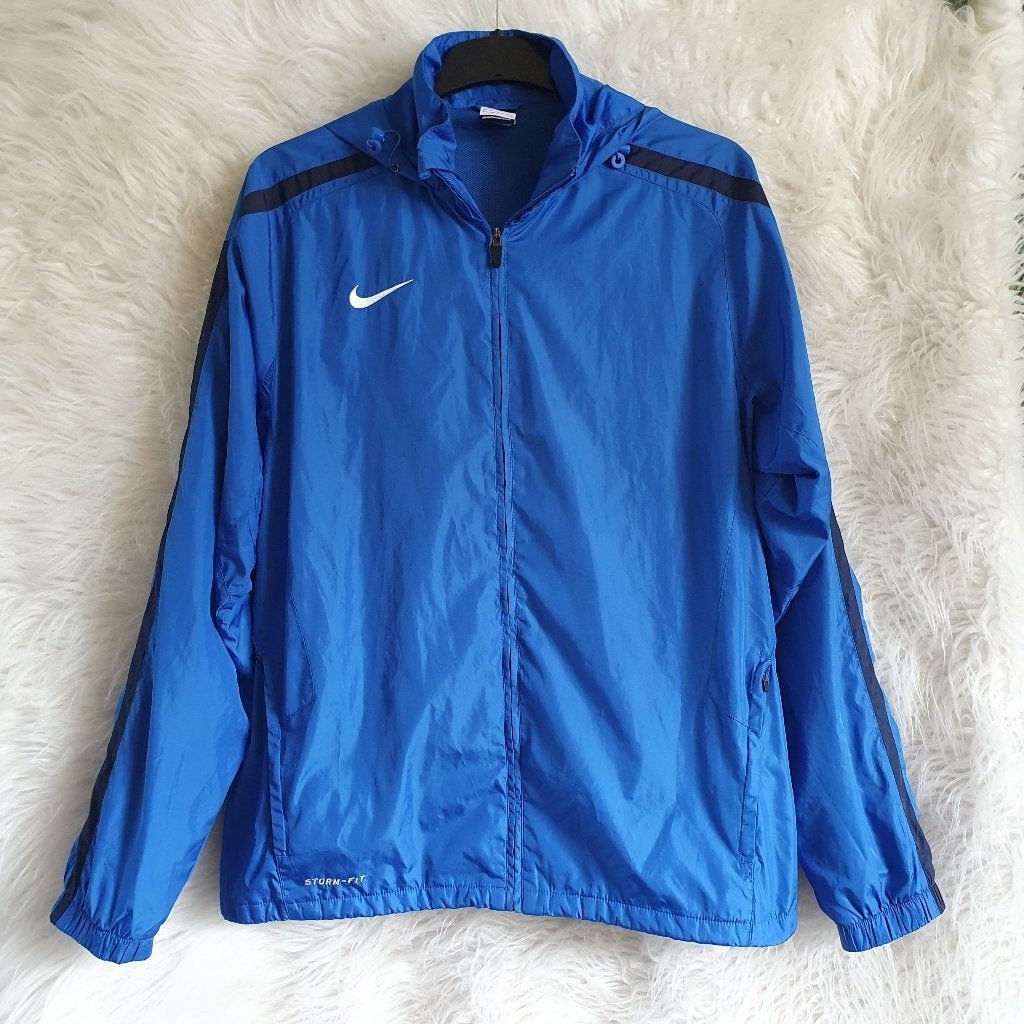 Nike Storm-FIT trainingsjack L windjack blauw hardloopjack, Maat 52/54 (L), Blauw, Nike, Ophalen of Verzenden