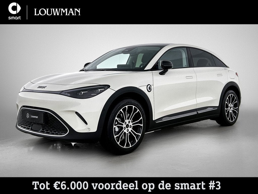 Smart #3 Premium 66 kWh | Beats audiosysteem | Warmtepomp |, Auto's, Smart, Automaat, Achterwielaandrijving, Zwart, Wit