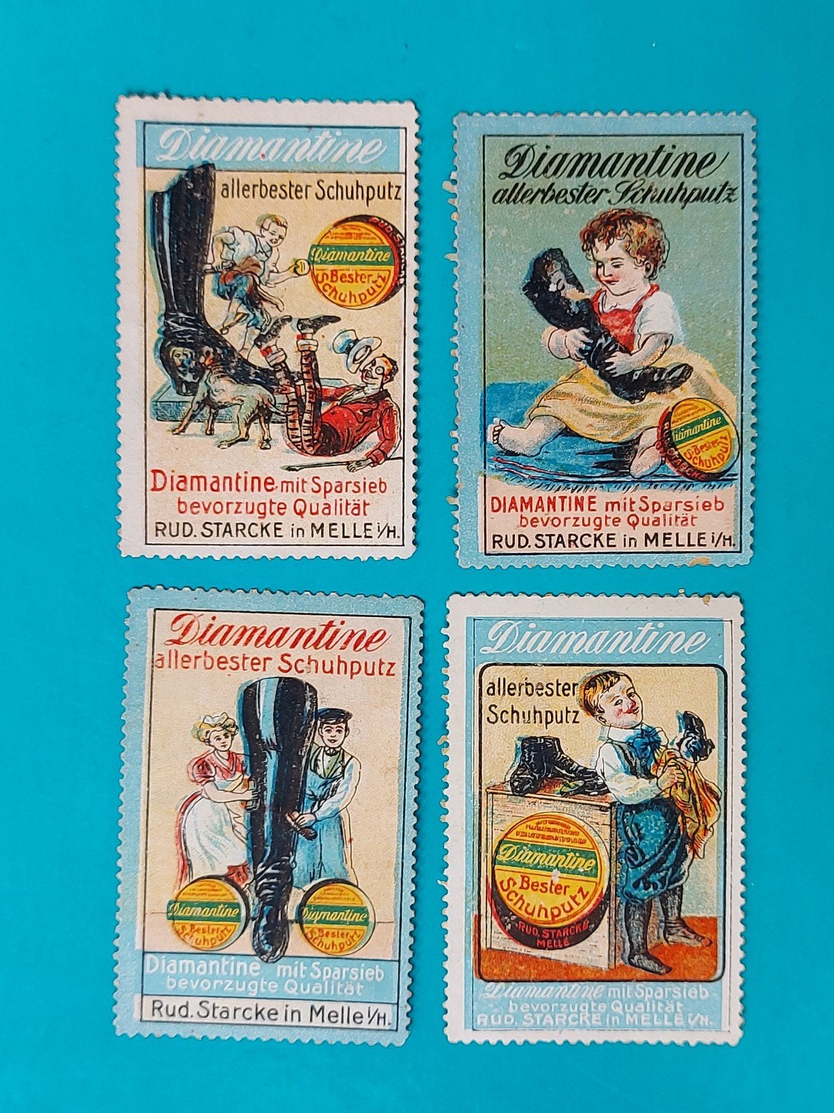 Sluitzegels DIAMANTINE Schoenpoets, Verzenden