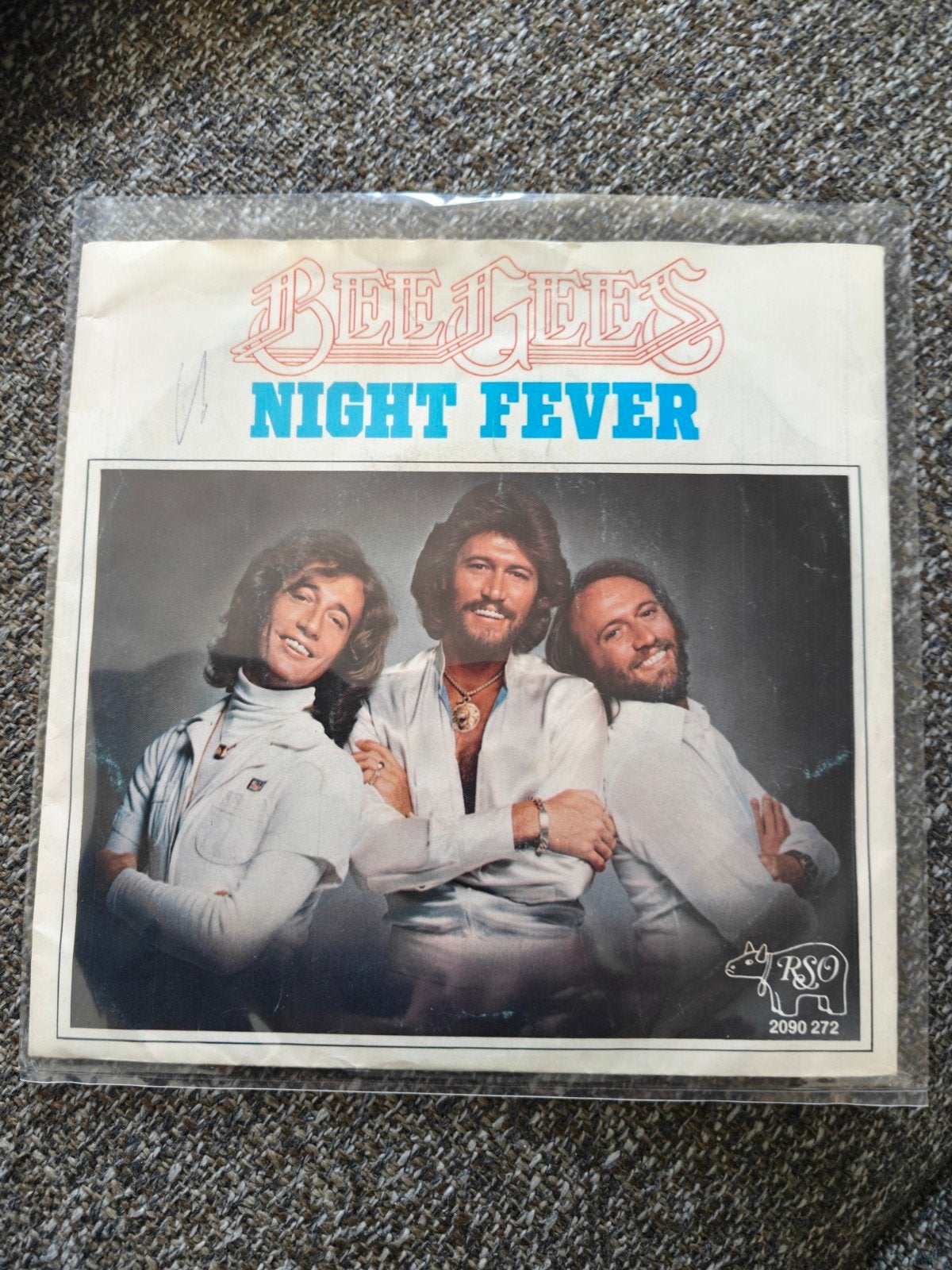 The Beegees -Nicht fever, Cd's en Dvd's, Vinyl Singles, Gebruikt, Pop, Ophalen of Verzenden