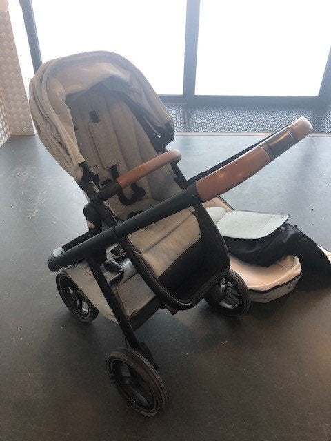 kinderwagen, Kinderen en Baby's, Kinderwagens en Combinaties, Gebruikt, Luchtbanden, Combiwagen, Ophalen