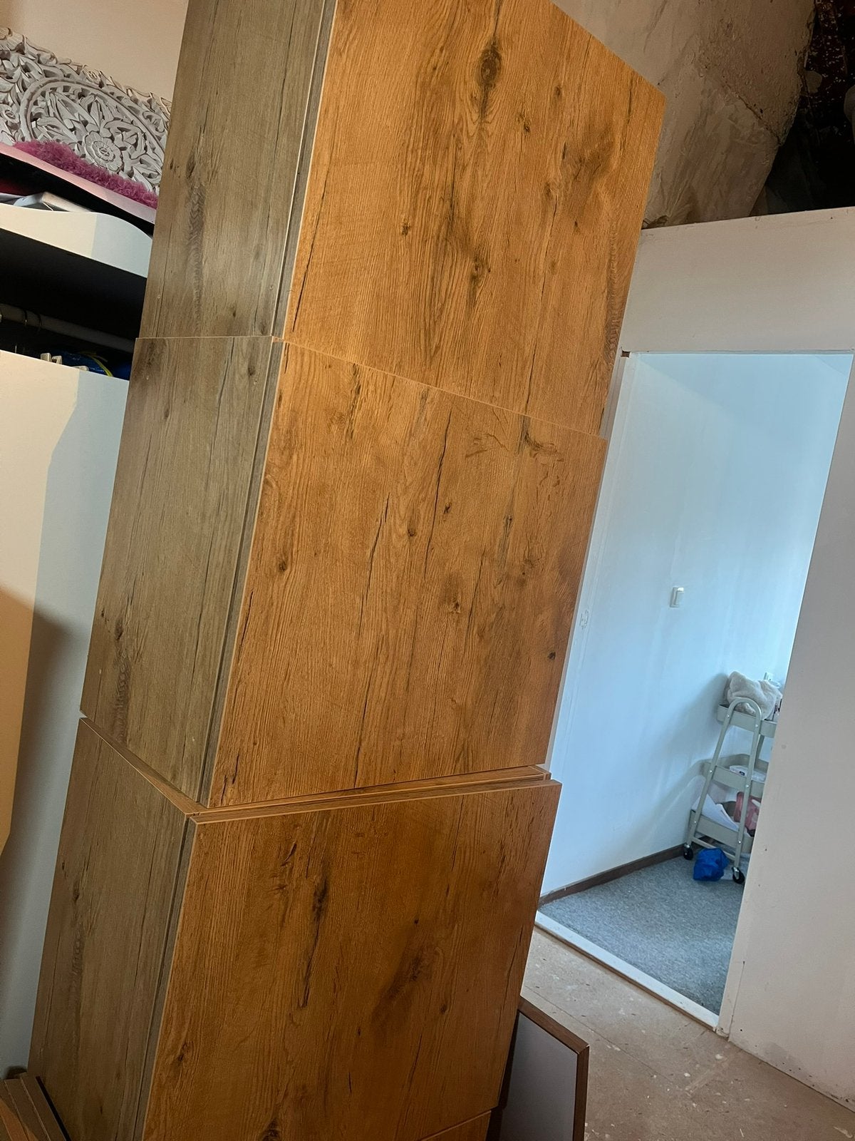 4 stuks Wandkast, keukenkast ZGAN, Ophalen, 50 tot 100 cm, Zo goed als nieuw, Minder dan 100 cm