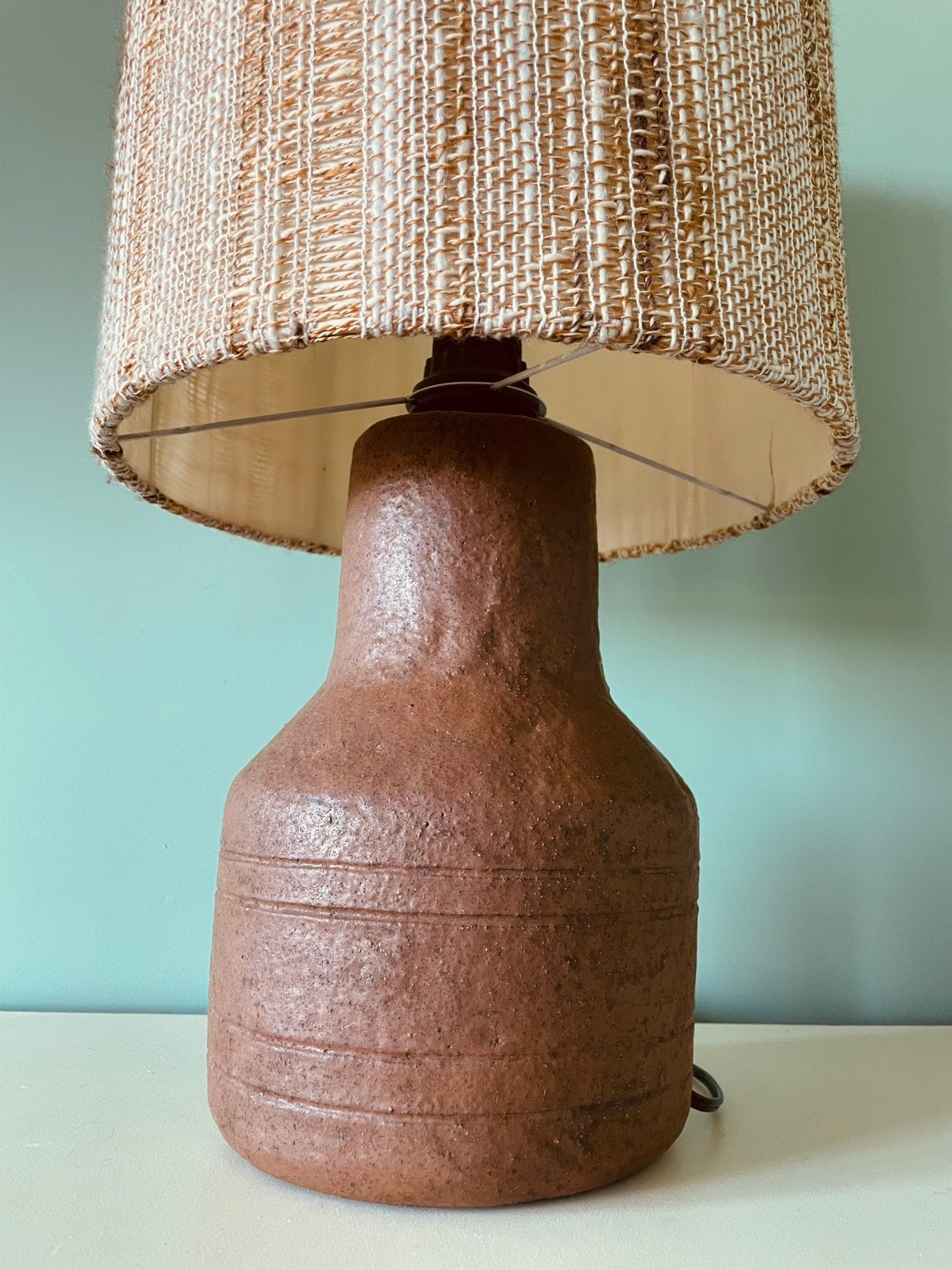 Potterie De Schuur Maarssen NL | Tafellamp 4,4 kg | 1970’s, Ophalen